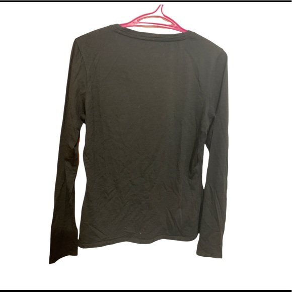 SEG’MENTS 100% Merino Wool Long Sleeve - BLACK M Size - Picture 2 of 4